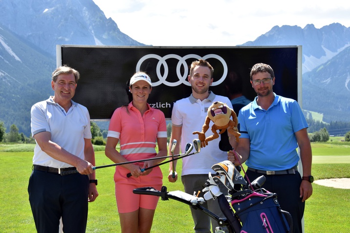 Audi quattro Cup 2021 mit Franz Dengg, Niki Hosp, Simon Schweiger und Daniel Ortner-Bauer